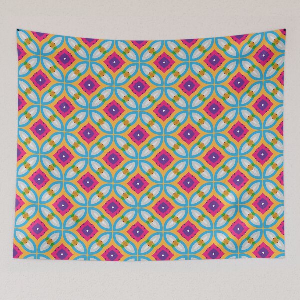 Item preview, abstract pattern circle seamless colorful repeat designed and sold by Abrahamjrnd.