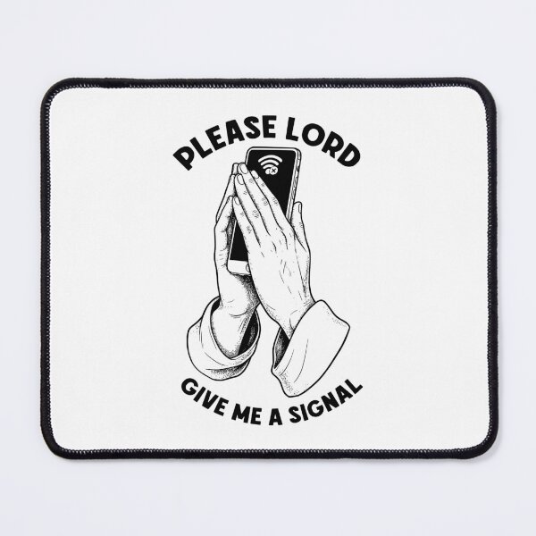 Item preview, Funny Cell Phone Bad Wifi Prayer Lord Give Me A Signal designed and sold by GrandeDuc.