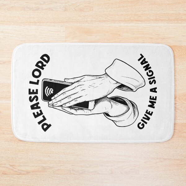 Item preview, Funny Cell Phone Bad Wifi Prayer Lord Give Me A Signal designed and sold by GrandeDuc.