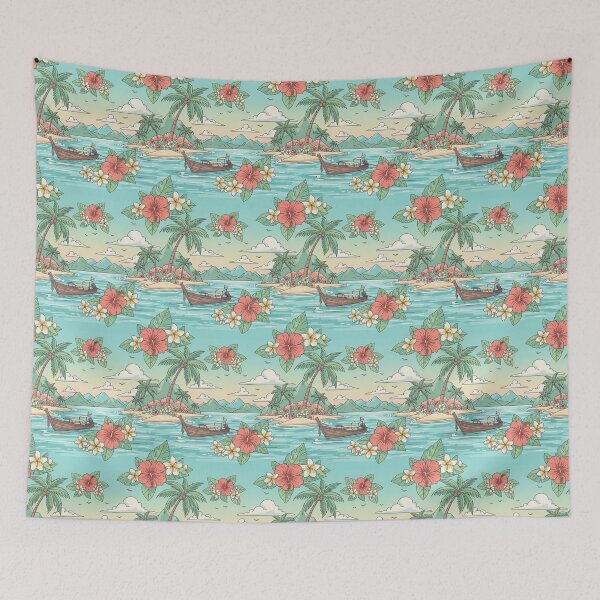 Item preview, Thailand holiday pattern designed and sold by design-by-highd.