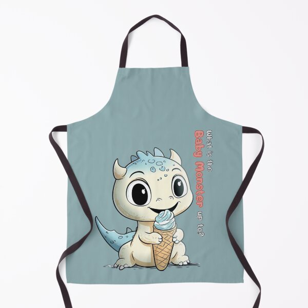 Item preview, What is the Baby Monster Up To- IceCream designed and sold by jindezign.