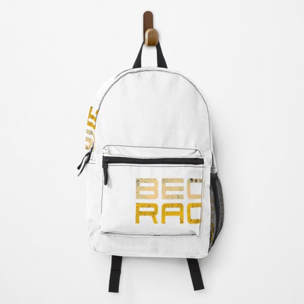 Item preview, Because-Racecar-(Grungy-White-And-Yellow-Text) designed and sold by DirkKoche.