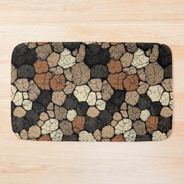 Item preview, Natural mosaic of cracked earth in earth colors designed and sold by Piotrek0001.