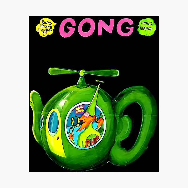 Item preview, Gong Flying Teapot designed and sold by artworkbyvivian.