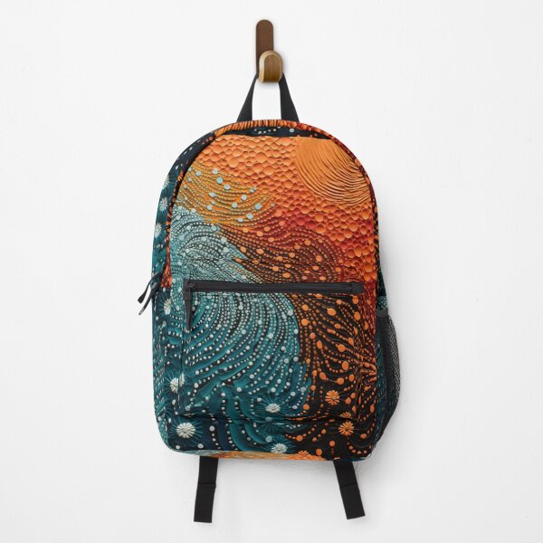 Item preview, Aboriginal Inspired Dot Art - With Cold and Hot designed and sold by GrinGalore.