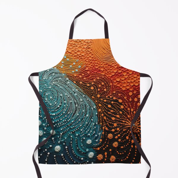 Item preview, Aboriginal Inspired Dot Art - With Cold and Hot designed and sold by GrinGalore.