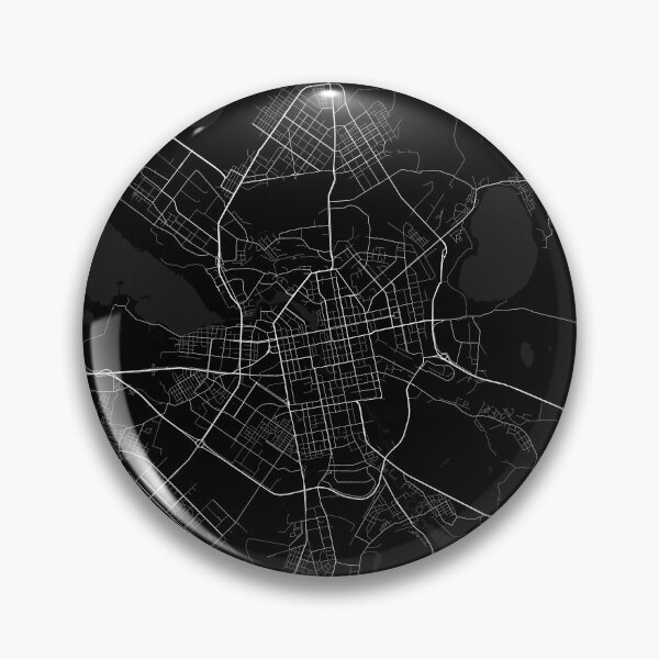 Item preview, Yekaterinburg City Map of Russia - Full Moon designed and sold by deMAP.