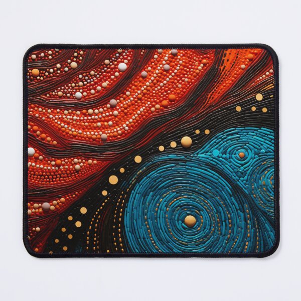 Item preview, Aboriginal Inspired Dot Art - With Cooling Lava designed and sold by GrinGalore.