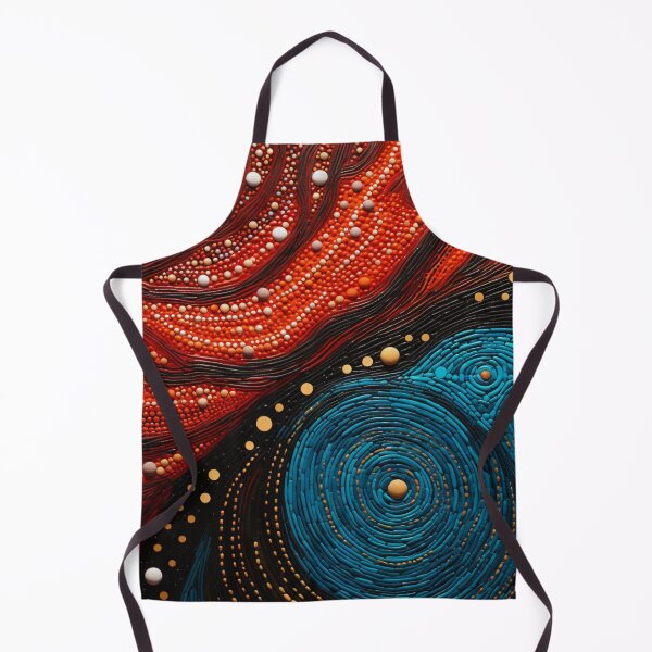 Item preview, Aboriginal Inspired Dot Art - With Cooling Lava designed and sold by GrinGalore.