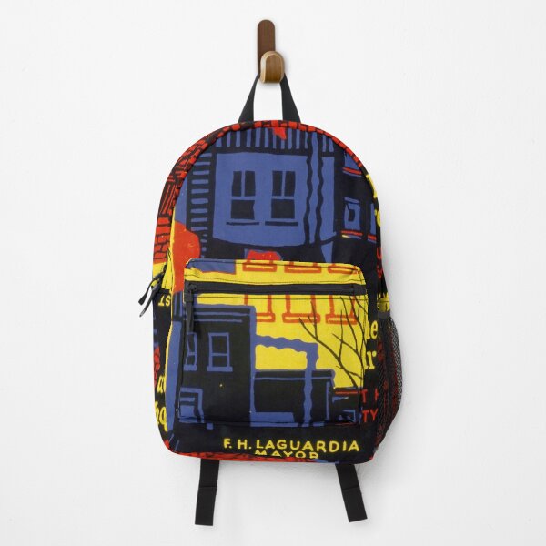 Item preview, Vintage Public Service Poster Art | Urban Cleanliness Campaign | Bold Colors & Art Deco Style | NYC Tenement Scene designed and sold by artofuniverse.