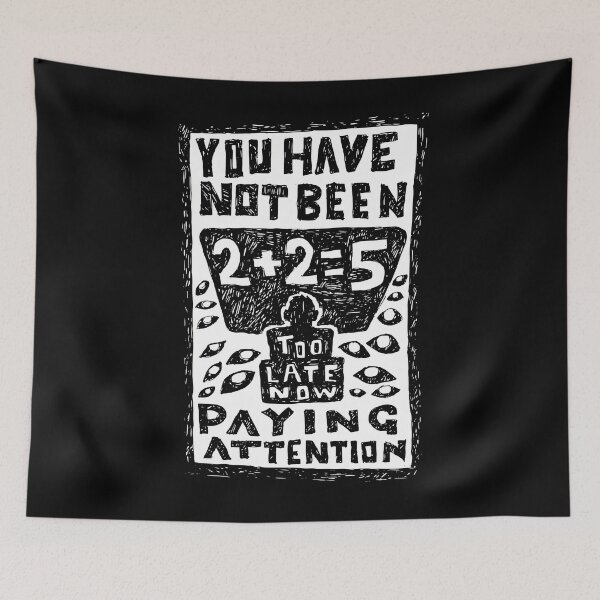 Item preview, You Have Not Been Paying Attention 225 Illustrated Lyrics. designed and sold by StoreArtSwee.