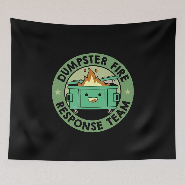 Item preview, Dumpster Fire Response Team Version 2 designed and sold by NQArtist.