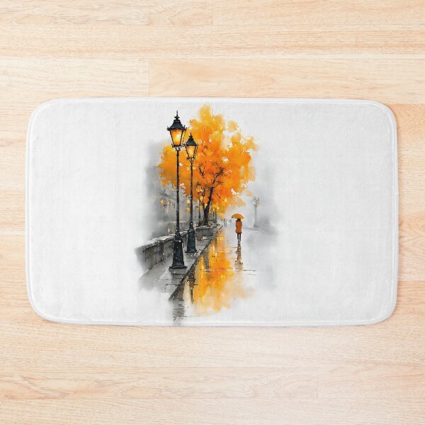 Item preview, Autumn Stroll in the City designed and sold by junkydotcom.