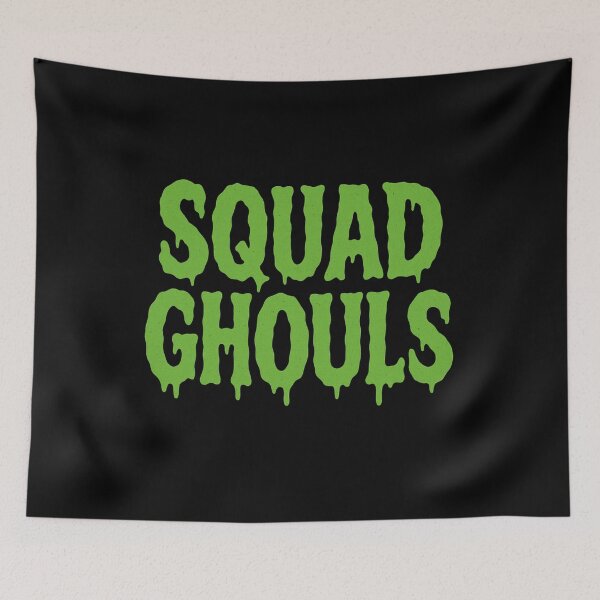 Artikelvorschau, Squad Ghouls – Gruseliges Halloween-Design entworfen und verkauft von Prints-by-Olaf.