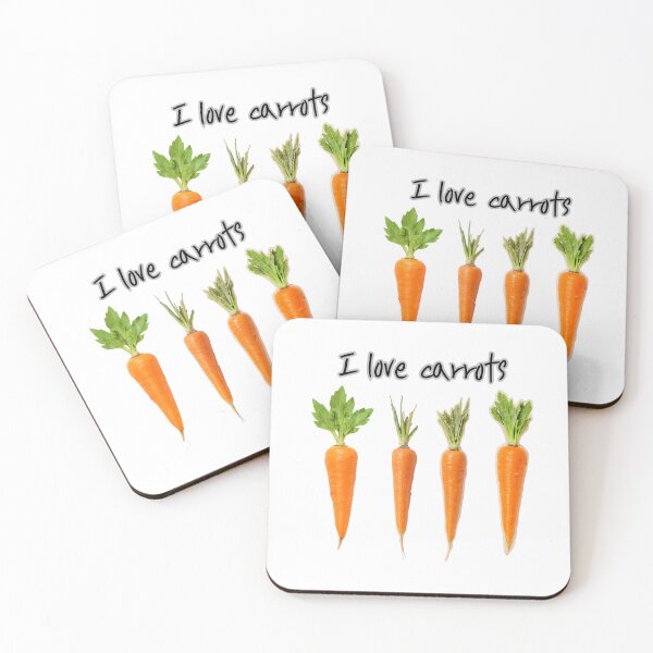 Item preview, I love carrots designed and sold by nighttime1990.