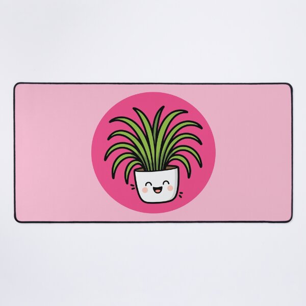 Item preview, Happy Spider Plant in Pot - Pink designed and sold by Clever Cookie.