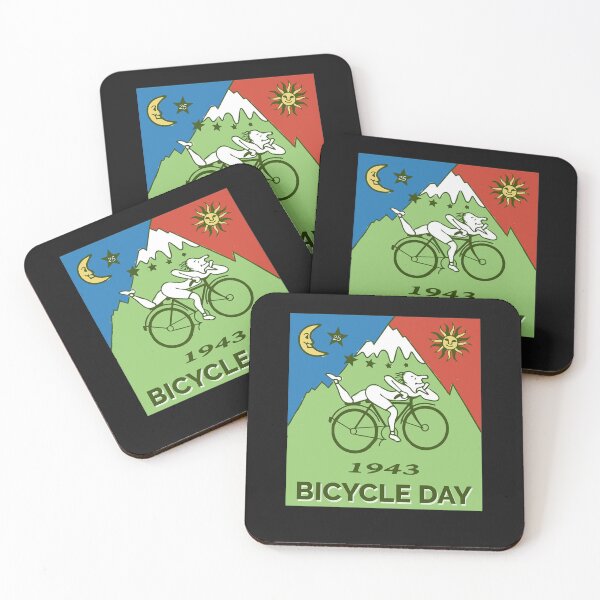Item preview, Bicycle Day T-shirt - 1943 Vintage designed and sold by UllrichArnold.