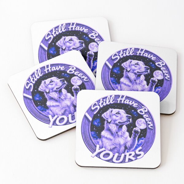 Item preview, Golden Retriever Under Moonlight With Loving Quote designed and sold by e-camelleone.
