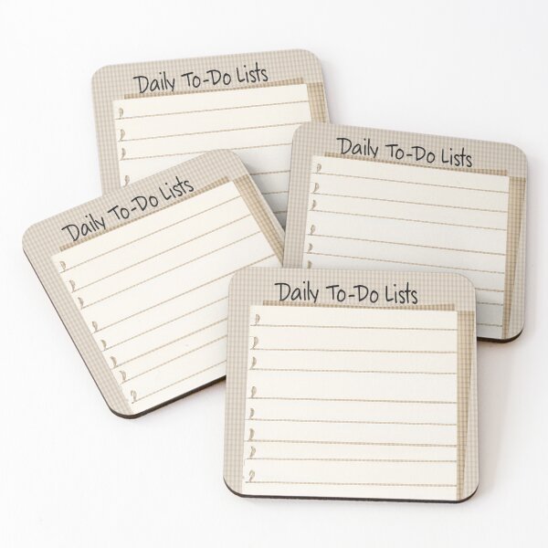 Item preview, Daily to do list designed and sold by TriForceDesign.
