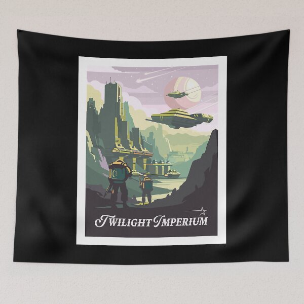Item preview, Twilight Imperium - Inspired Poster  Retro Board Game Poster  Wall Art Print  Fantasy Board Game Rpg Dnd  Home Decor Gift Idea designed and sold by DagmarHara.