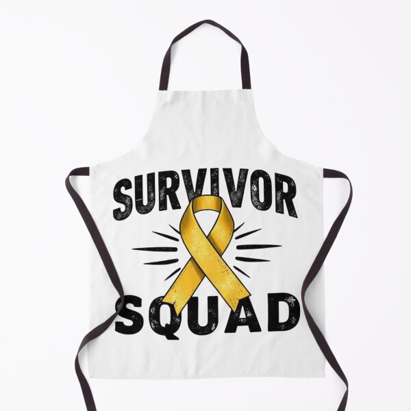 Item preview, Vintage Survivor Squad Gold Ribbon Awareness Design designed and sold by Iuqiune.
