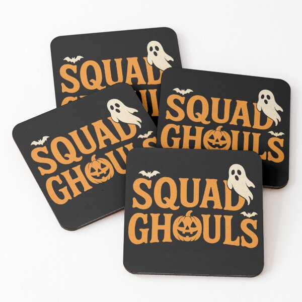 Item preview, Squad Ghouls – Spooky Halloween Design designed and sold by Prints-by-Olaf.