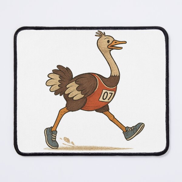 Item preview, Running Ostrich Athlete designed and sold by photoparadise22.