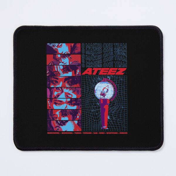 Item preview, Ateez Ot8 Retro Streetwear Inspired Design designed and sold by DockssCollins.