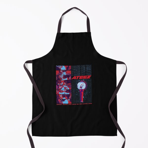 Item preview, Ateez Ot8 Retro Streetwear Inspired Design designed and sold by DockssCollins.