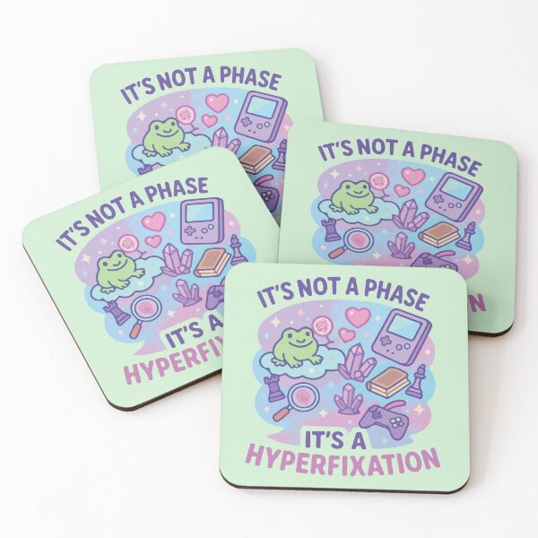 Item preview, Not A Phase Hyperfixation Humor designed and sold by BrownHorse90s.