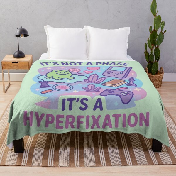 Item preview, Not A Phase Hyperfixation Humor designed and sold by BrownHorse90s.