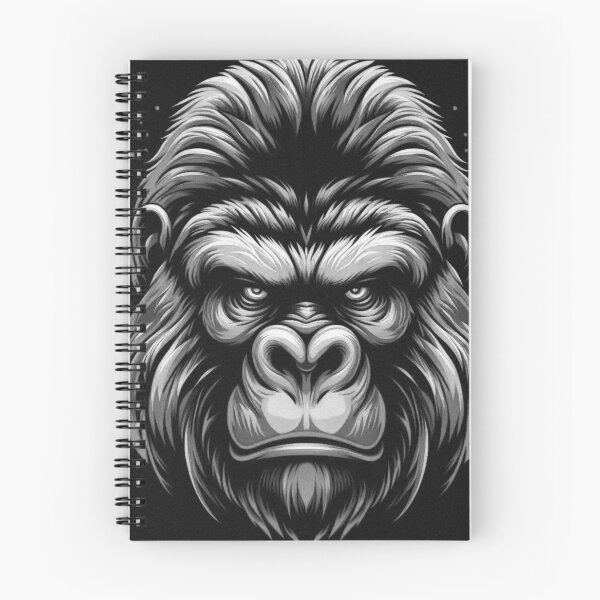 Item preview, Blackwhite gorilla desighn  designed and sold by Dogandesighn.