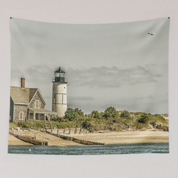 Item preview, Lighthouse and home at Cape Cod designed and sold by Photopat.