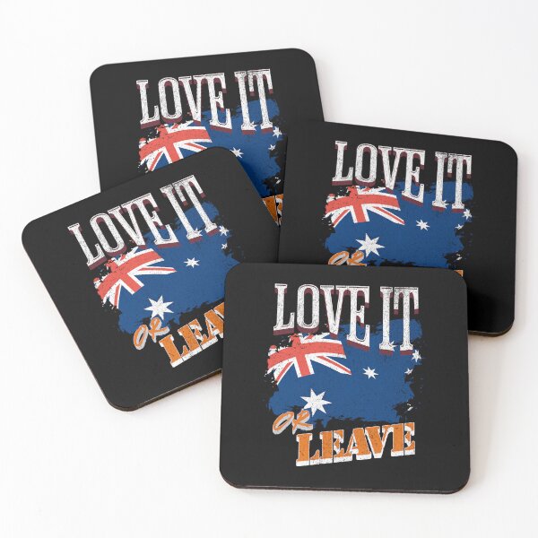 Item preview,  Love It Or Leave Australia Patriotic Design Respect Call designed and sold by MckoonNavaiah.
