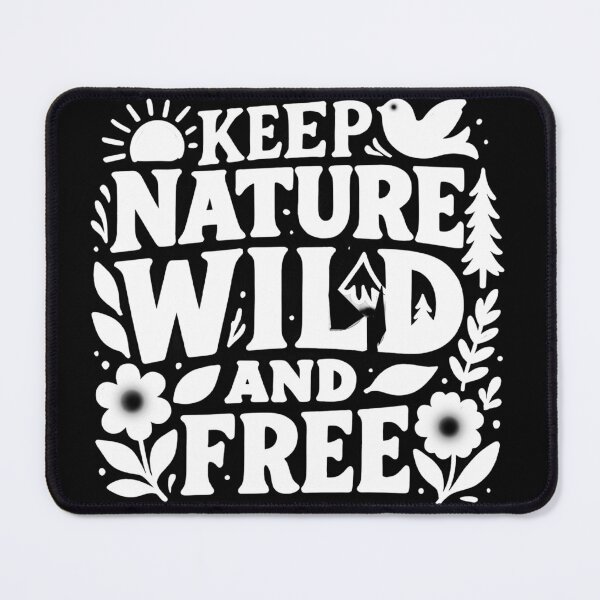 Item preview, Keep Nature Wild and Free | Conservation Design | Botanical Ecology designed and sold by Klara-Lablanca.