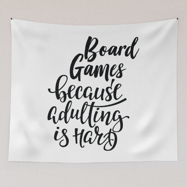 Item preview, Board Games Because Adulting Is Hard designed and sold by rexbailey3.