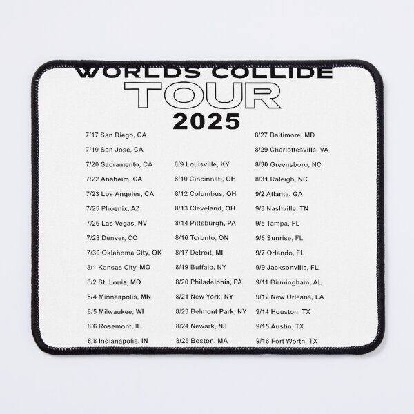 Item preview, Descendantszombies Worlds Collide Tour Logo designed and sold by RicardoPalomare.