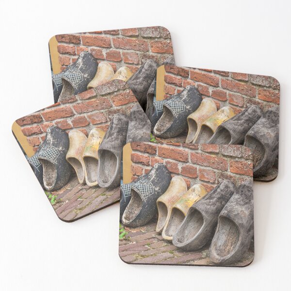 Item preview, Wooden shoes in a row designed and sold by Photopat.