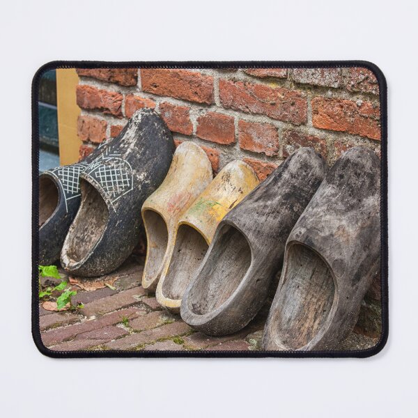 Item preview, Wooden shoes in a row designed and sold by Photopat.