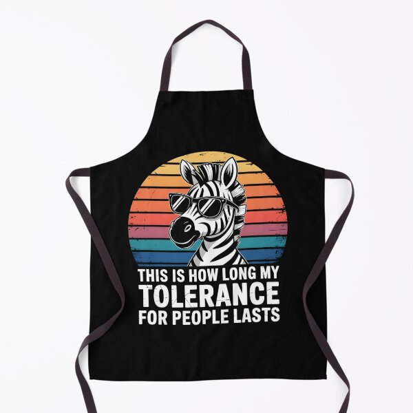 Item preview, This Is How Long My Tolerance For People Lasts - Funny Sarcastic Gift designed and sold by LovelyEvaDesign.