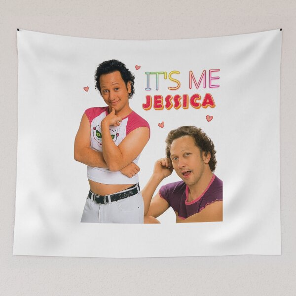 Item preview, It's Me Jessica Retro Comedy Movie designed and sold by HappyHedgeTees.
