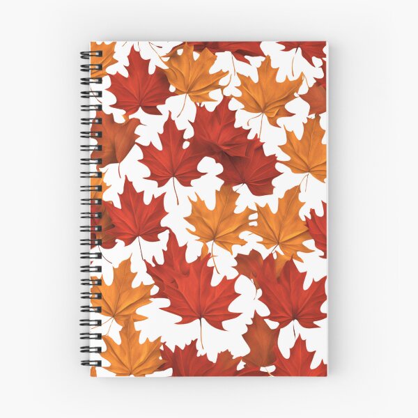 Item preview, Vibrant Autumn Leaves Pattern Featuring Red and Orange Maple Foliage designed and sold by KanDa-Shop.