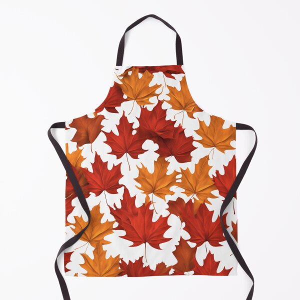 Item preview, Vibrant Autumn Leaves Pattern Featuring Red and Orange Maple Foliage designed and sold by KanDa-Shop.