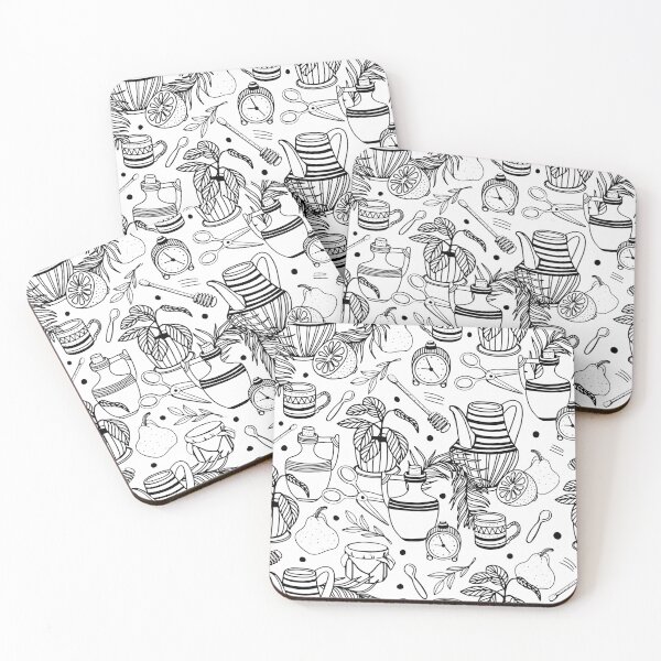 Item preview, Pattern with kitchen items designed and sold by Dustick.