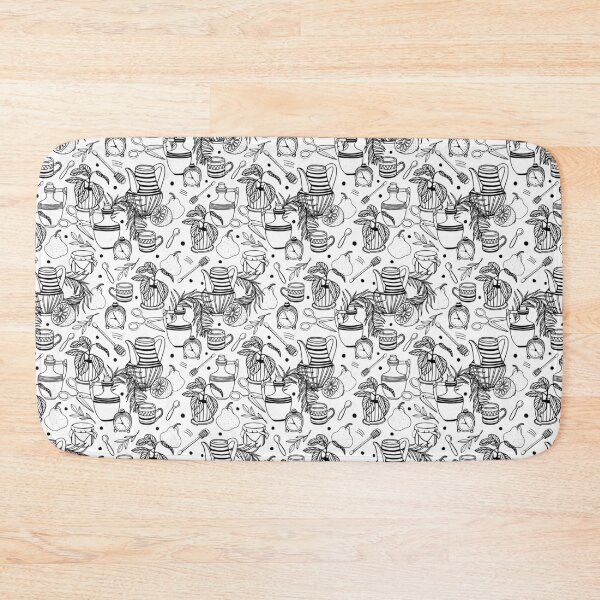 Item preview, Pattern with kitchen items designed and sold by Dustick.