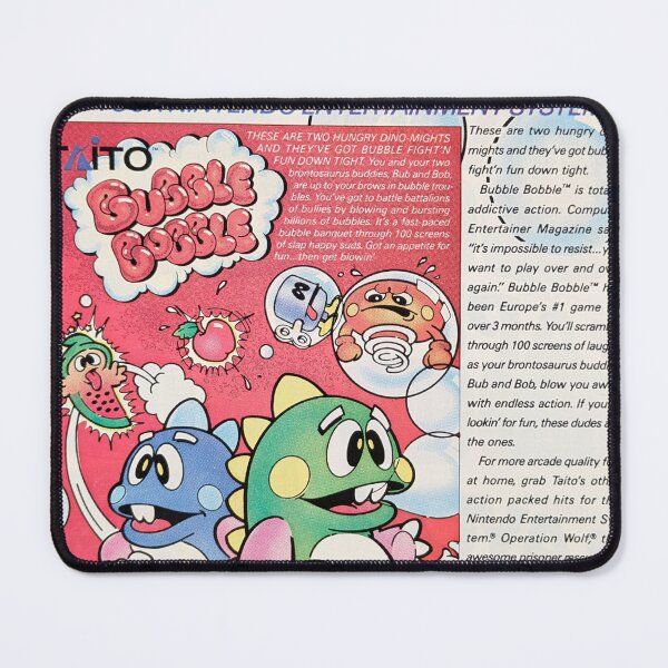 Item preview, Vintage Bubble Bobble Poster 80s Retro designed and sold by resigneddesigns.