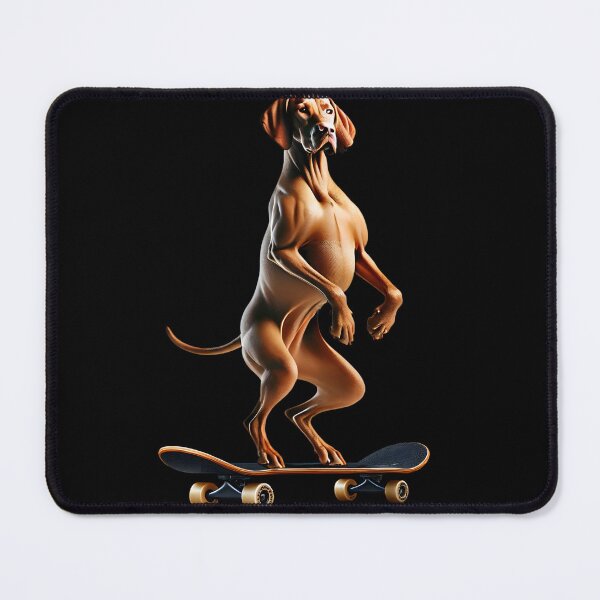 Item preview, Vizsla Riding a Skateboard Skateboarding Skater Fans designed and sold by Kimberley King Art King Art.