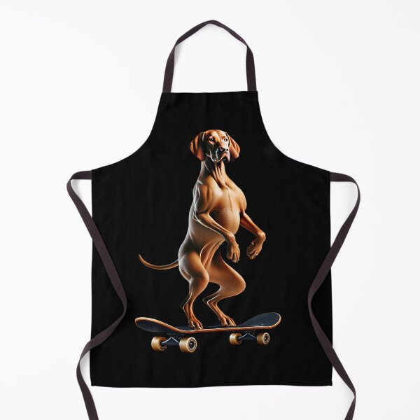 Item preview, Vizsla Riding a Skateboard Skateboarding Skater Fans designed and sold by Kimberley King Art King Art.
