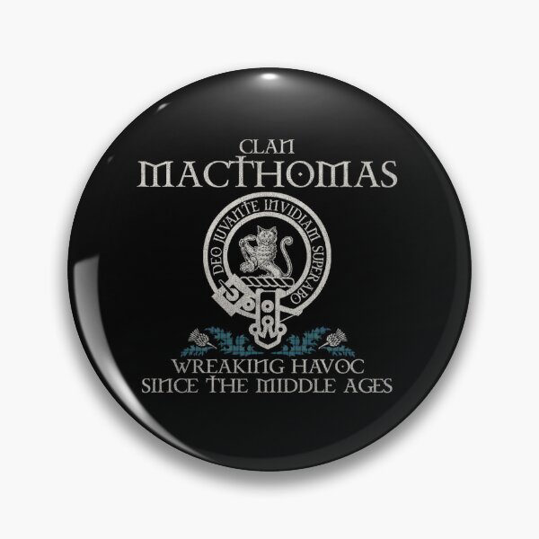 Item preview, Clan Macthomas Crest Scottish Surname Tartan Thistle Vintage designed and sold by rexbailey3.