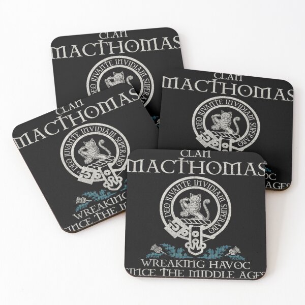 Item preview, Clan Macthomas Crest Scottish Surname Tartan Thistle Vintage designed and sold by rexbailey3.